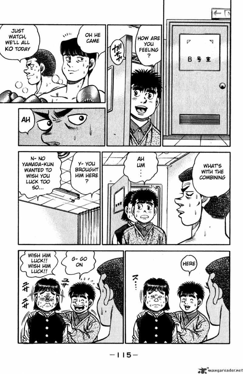 Hajime no Ippo: Fighting Spirit, Chapter 111 image 14